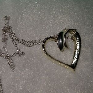 none Jewelry - Inscribed Sterling silver heart, with 26 in chain none Jewelry - Inscribed Sterling silver heart, with 26 in chain